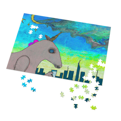 "Majestic Morning Reflections" - The Alien Jigsaw Puzzle