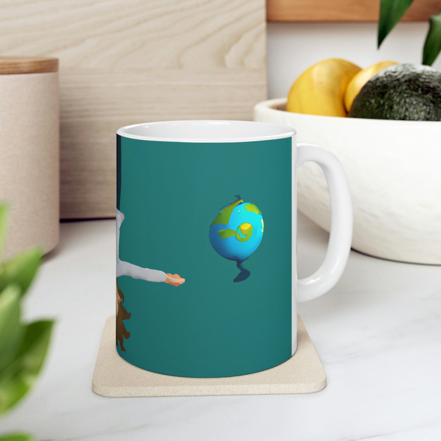 "Creating a World without Gravity" - The Alien Ceramic Mug 11 oz