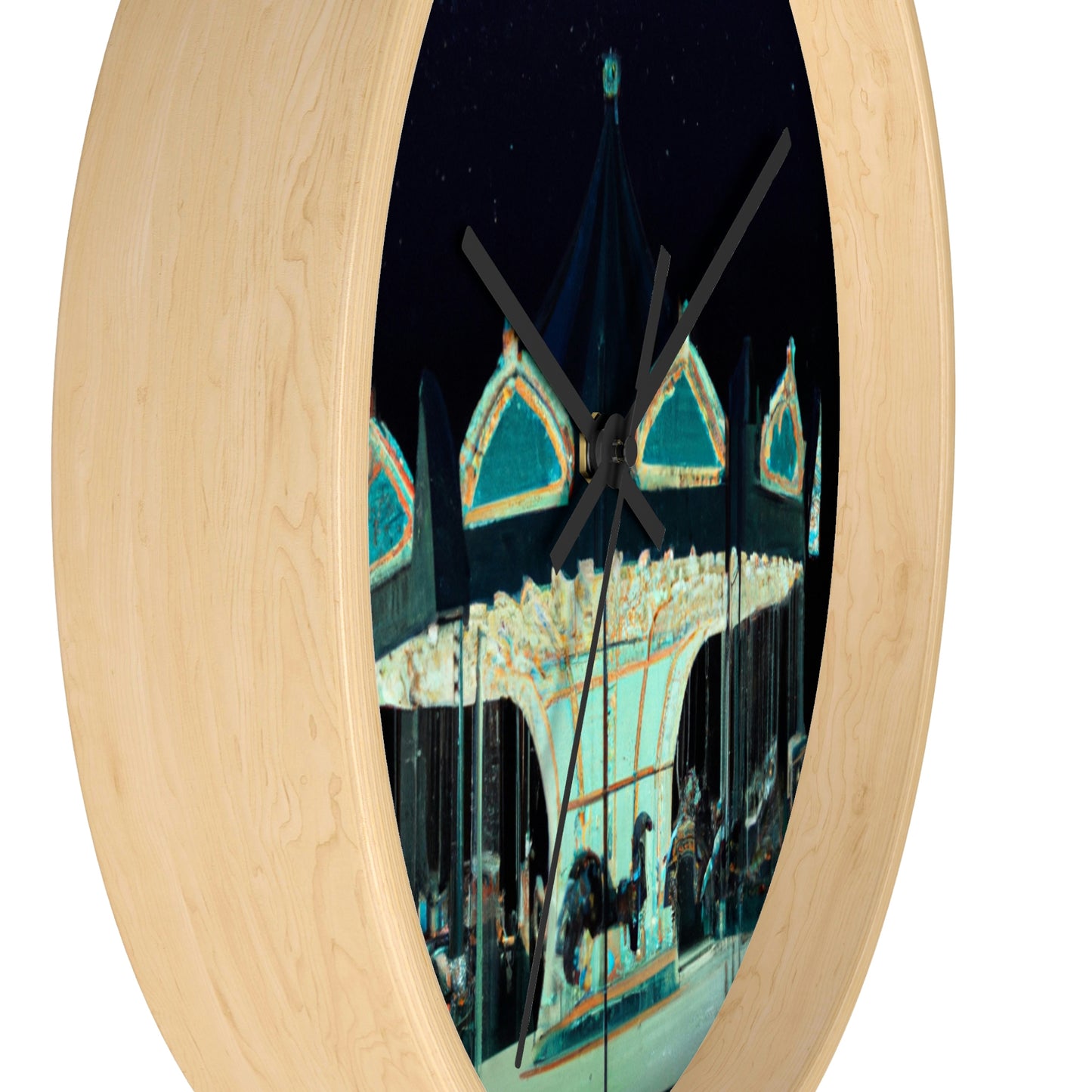 "A Lonesome Carousel Under Shining Stars" - The Alien Wall Clock