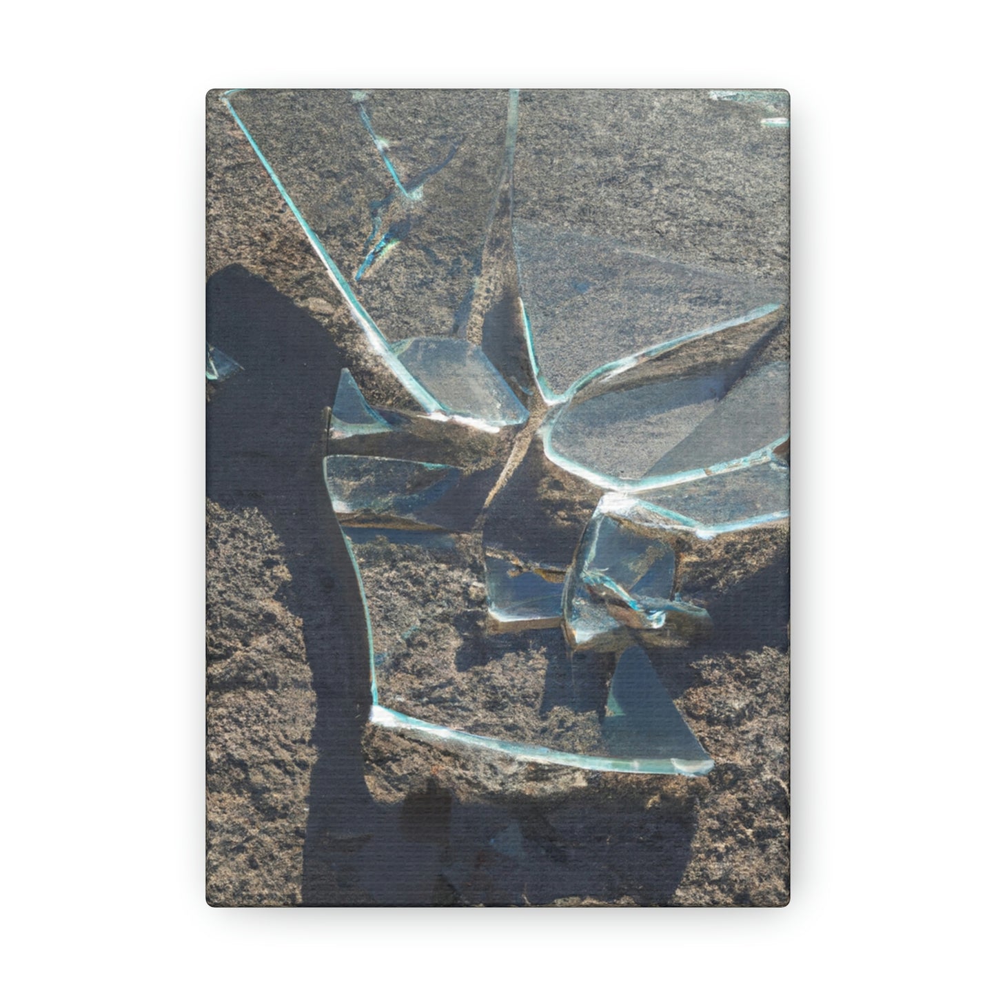 "Glimmer of Broken Glass" - The Alien Canva