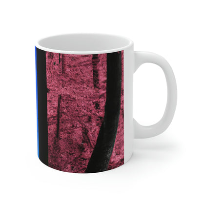 The Enigmatic Door of the Forest - The Alien Ceramic Mug 11 oz