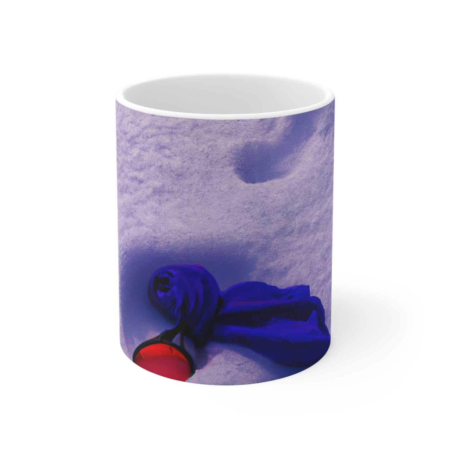 "Buried in the Snow: A Vivid Memory" - The Alien Ceramic Mug 11 oz