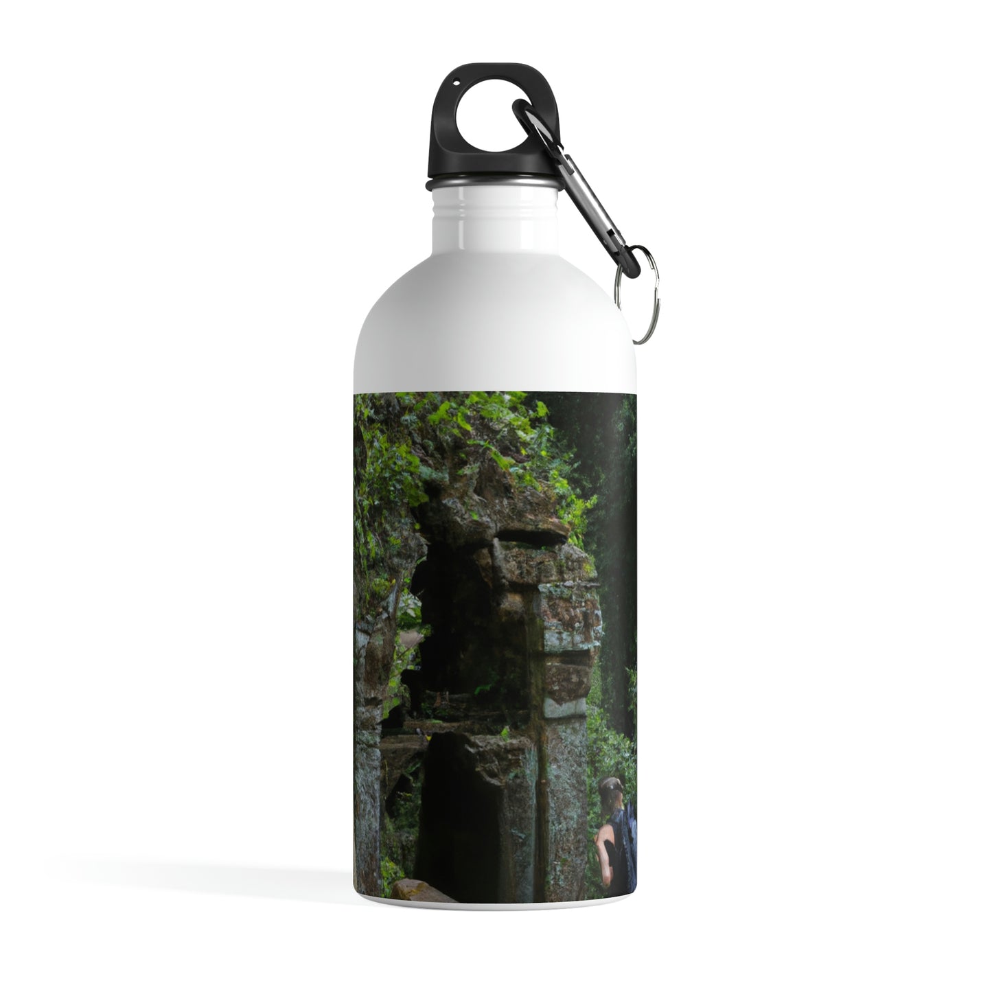 Exploring the Forgotten Temple in the Jungle - The Alien Stainless Steel Water Bottle