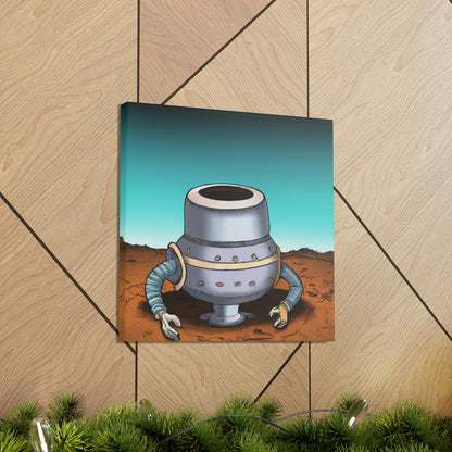 "The Awakening of a Headless Robot" - The Alien Canva