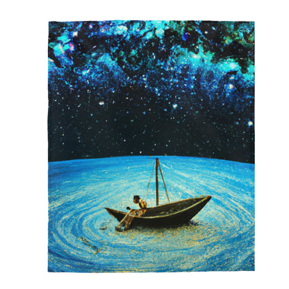 "A Voyage of Starlight". - The Alien Velveteen Plush Blanket