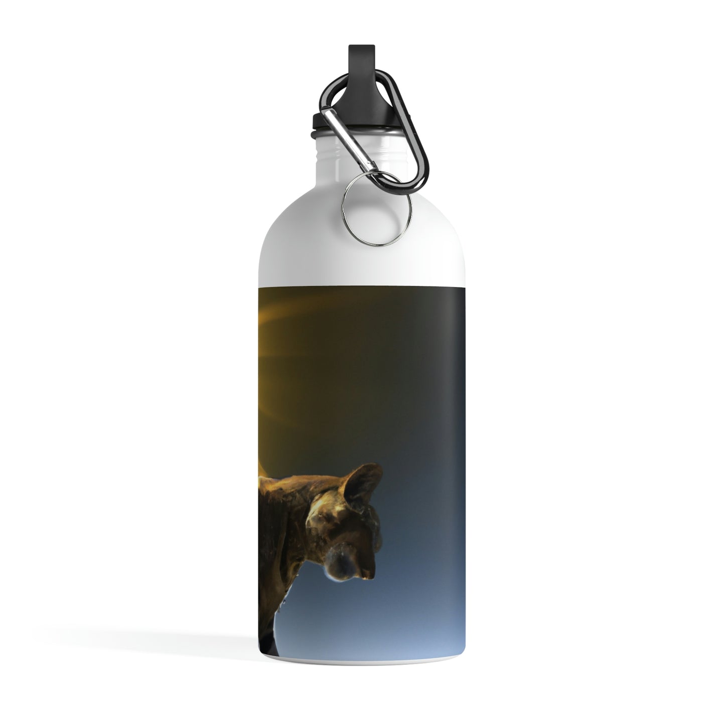 "A Purrfect Sunbeam Moment" - The Alien Stainless Steel Water Bottle