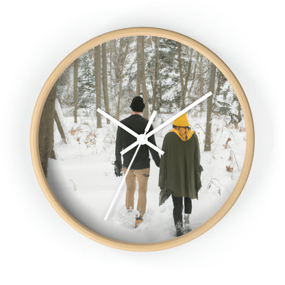 "Fairytale in the Snow" - The Alien Wall Clock