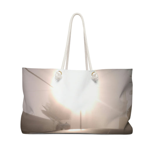 "A Gleaming Dawn in a Misty City". - The Alien Weekender Bag