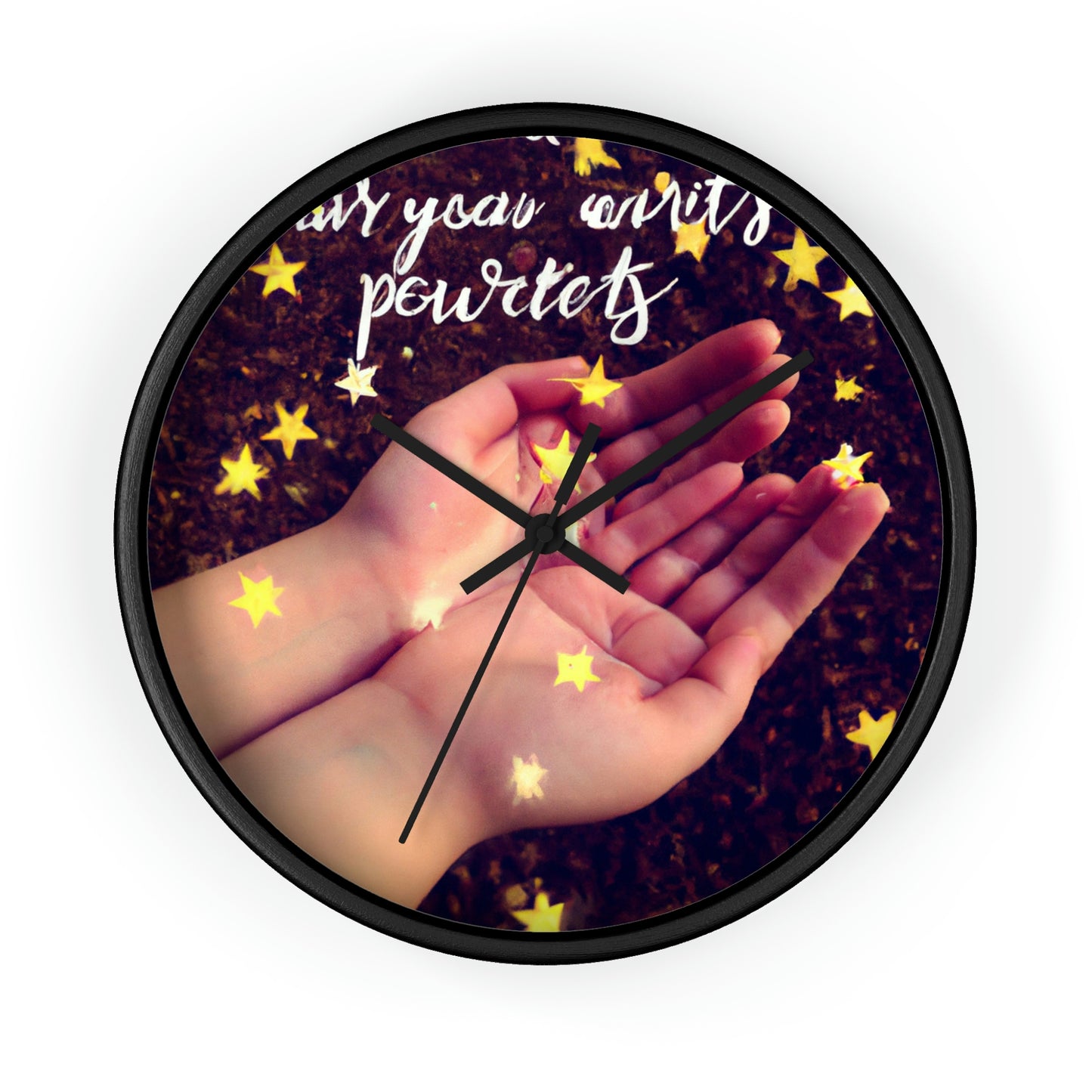 "A Starry Wish in My Pocket" - The Alien Wall Clock