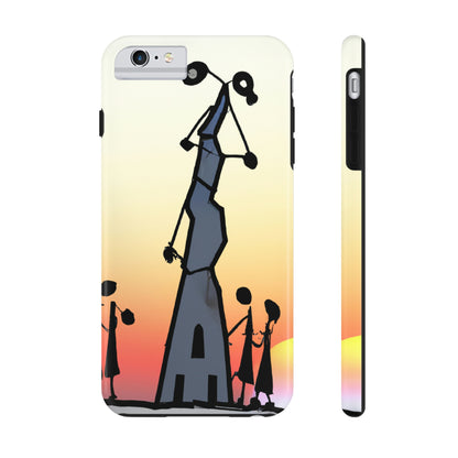 "Forgotten in the Sunset" - The Alien Tough Phone Cases