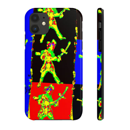 "Tanz mit Feuer und Stahl." - Die Alien Tough Phone Cases