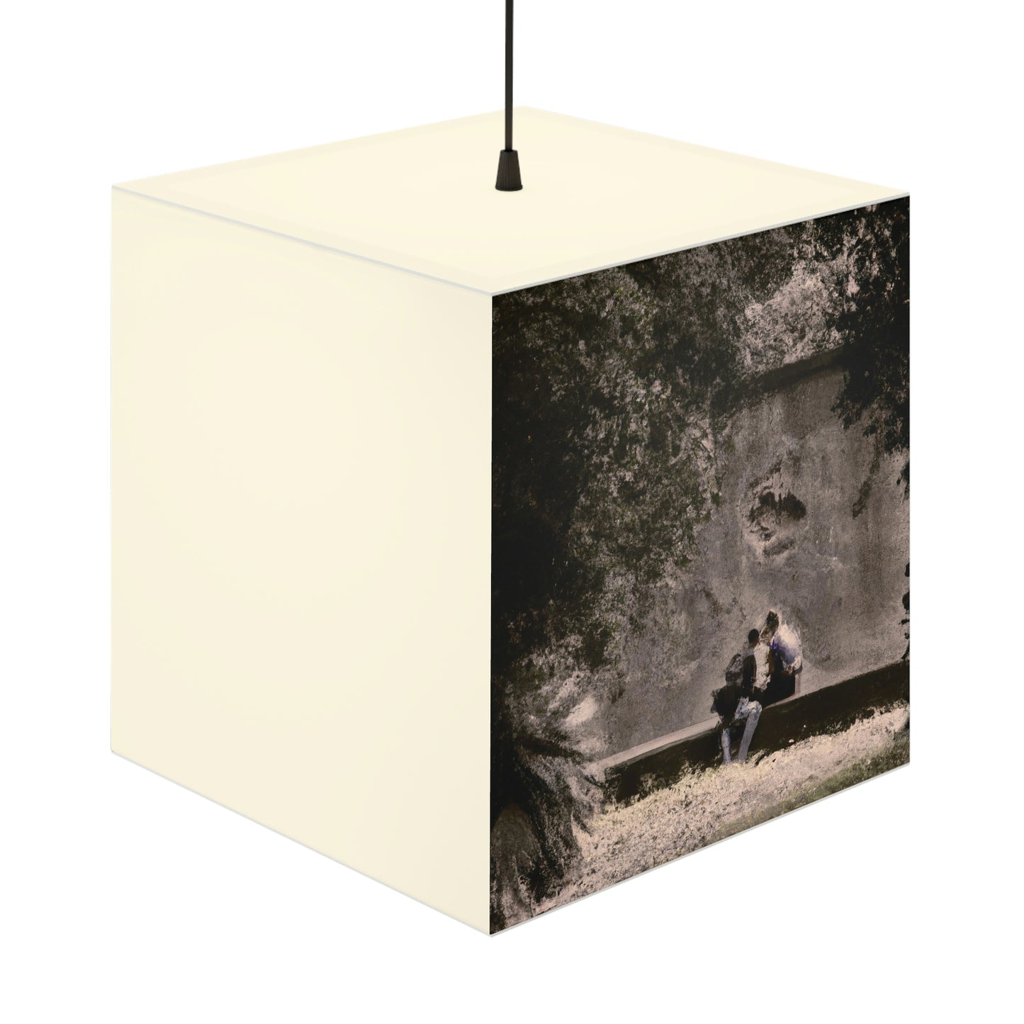 "Corner of Confidences" - Die Alien Light Cube Lampe