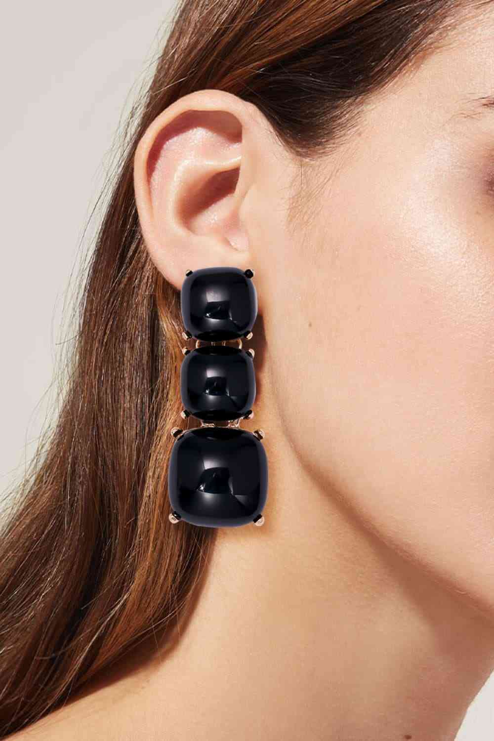 Ohrringe aus Kunstharz