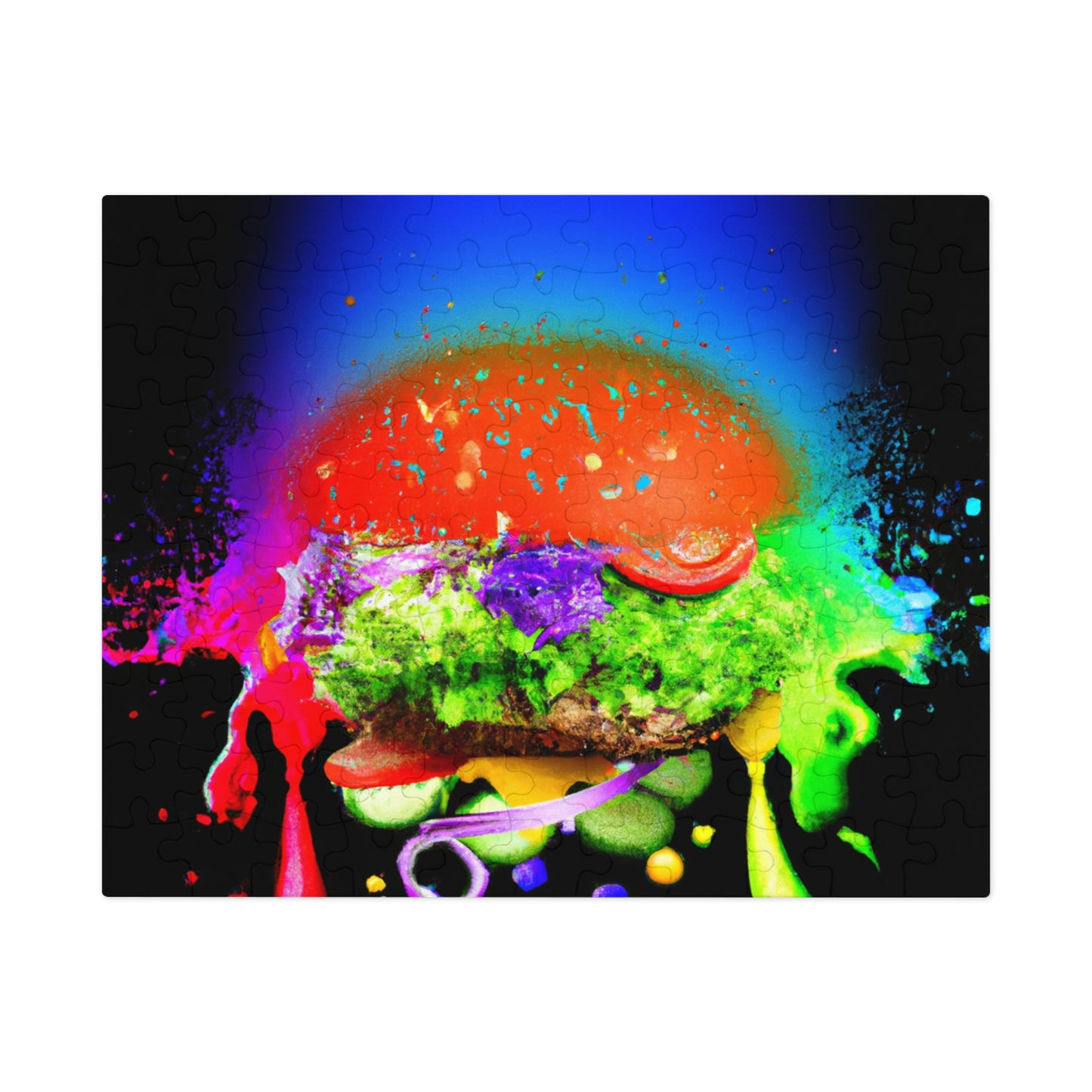 "Burger Rainbow" - The Alien Jigsaw Puzzle