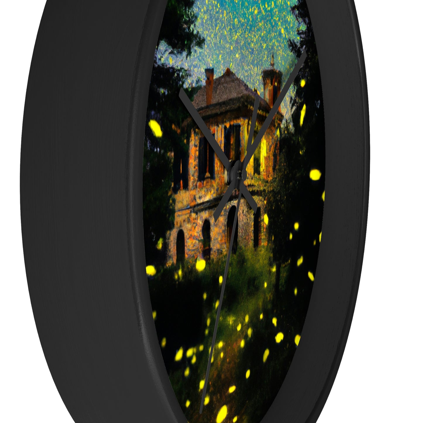 "A Shining Embrace of Fireflies" - The Alien Wall Clock