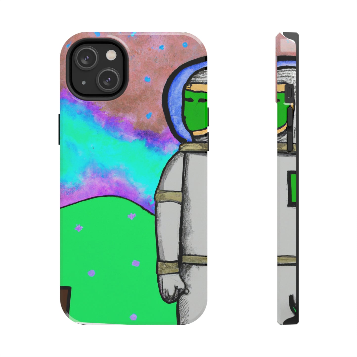 "Alone in the Alien Sky" - The Alien Tough Phone Cases