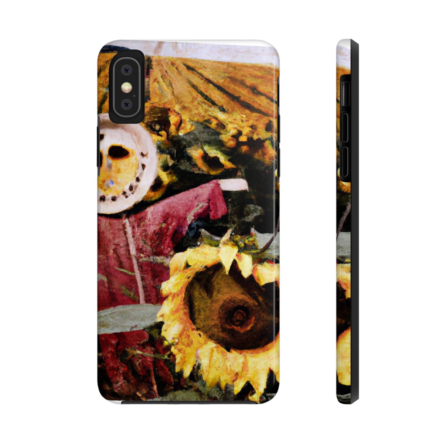 "Centinela solitaria del campo de girasoles" - Las fundas para teléfonos Alien Tough