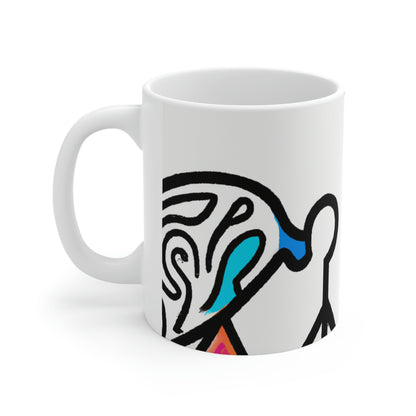 "A Stranger's Promise of Refuge" - The Alien Ceramic Mug 11 oz