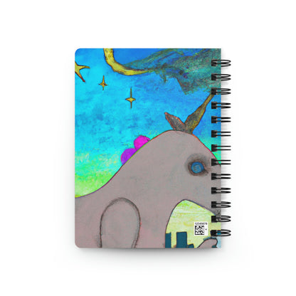 "Majestic Morning Reflections" - The Alien Spiral Bound Journal