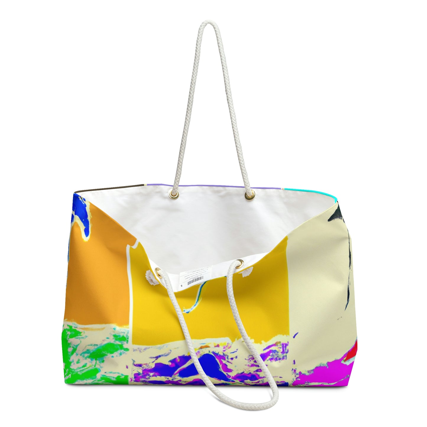 "Kites Aflatter in the Vibrant Sky" - Die Alien Weekender Bag