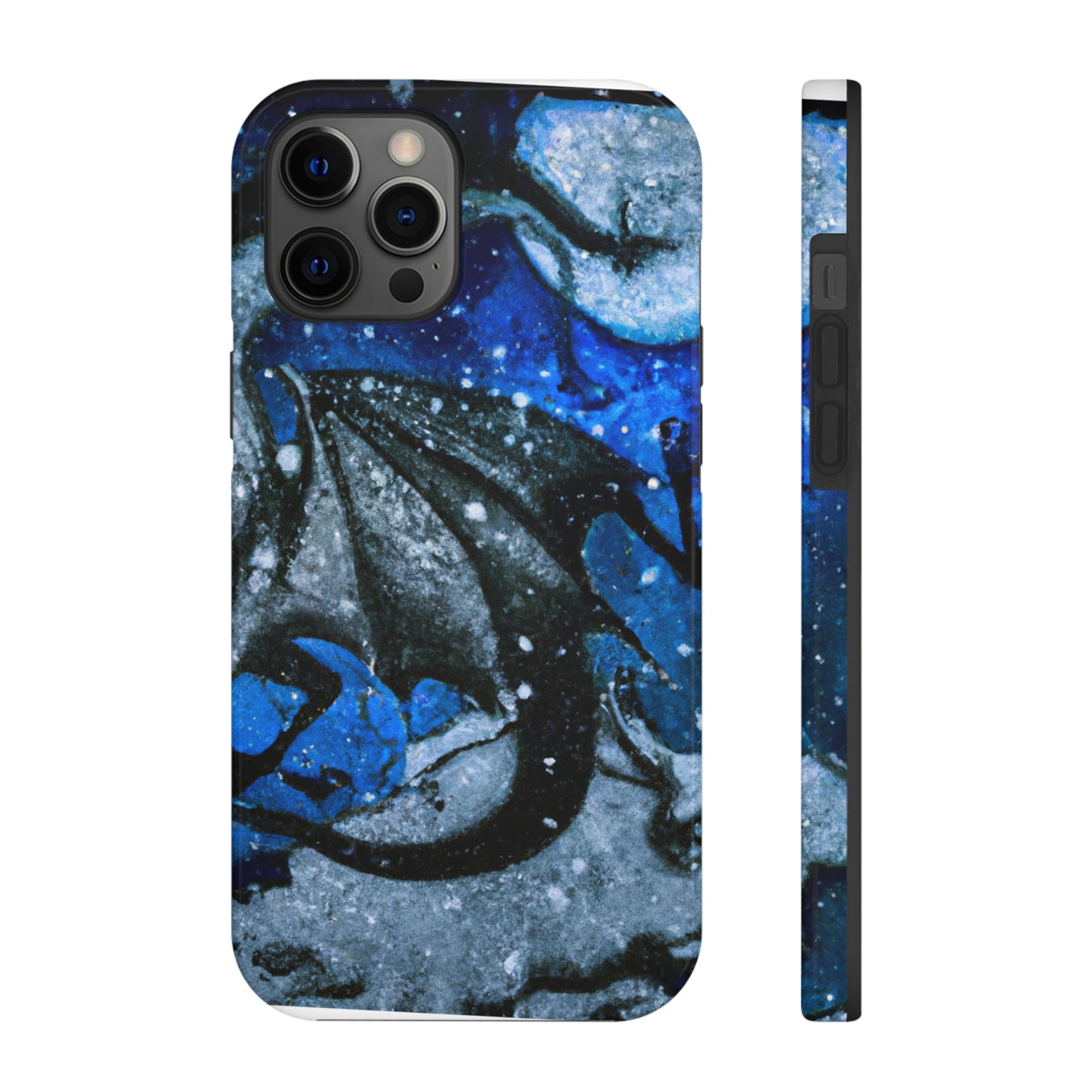 "Frosted Moonlight Dragon" - Die Alien Tough Phone Cases