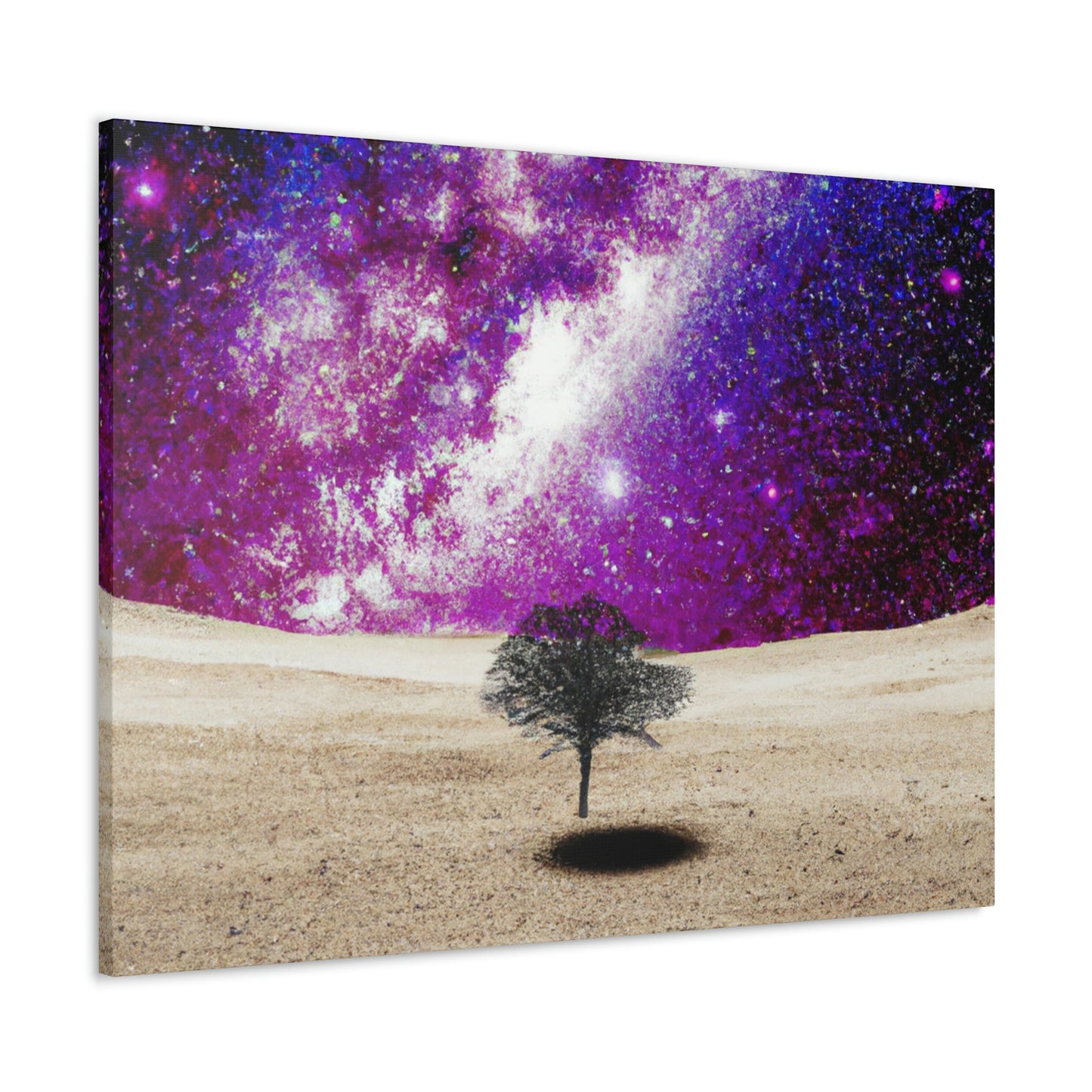 "Árbol solitario de polvo de estrellas" - The Alien Canva