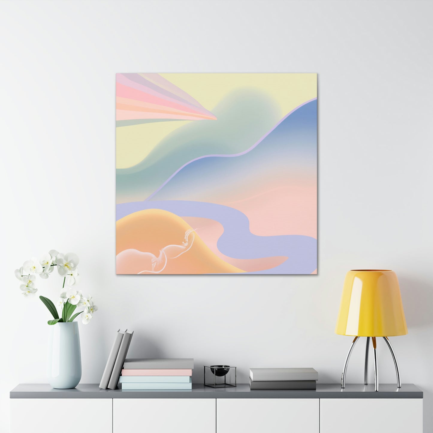 "Dreamy Tripy: Exploring Pastel Palettes in Art." - Canvas