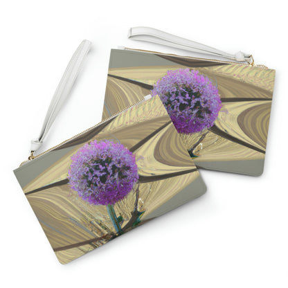 "A Blooming Miracle: Beauty in Chaos" - The Alien Clutch Bag