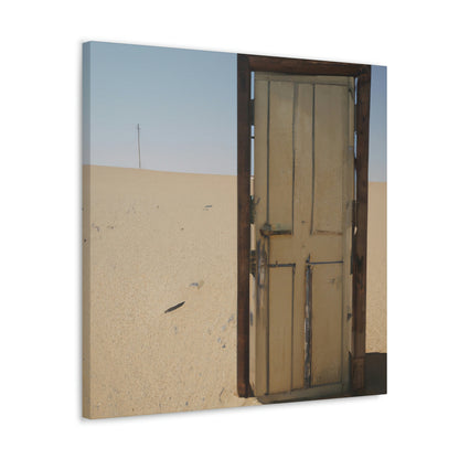 "The Mysterious Desert Door" - The Alien Canva