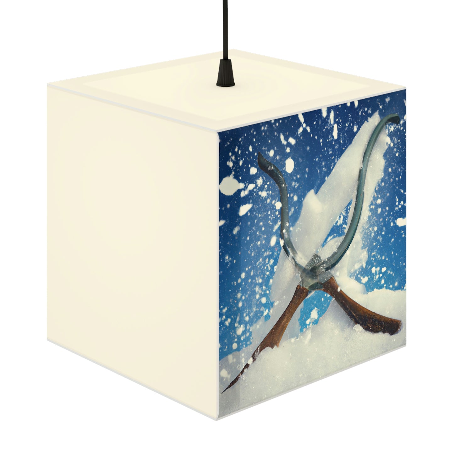 Frozen Sling Shot Shrapnel - Die Alien Light Cube Lampe