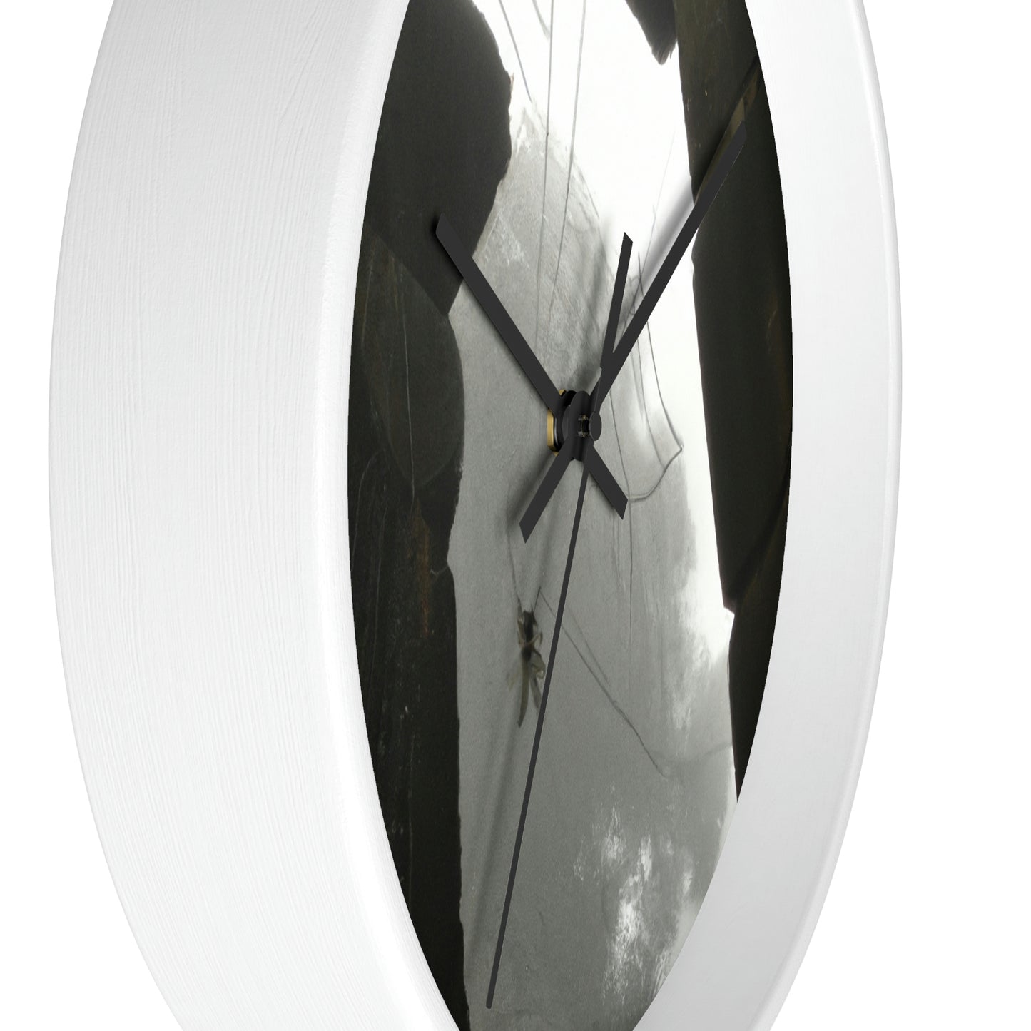 "Ghostly Cobwebs in the Ruins" - The Alien Wall Clock