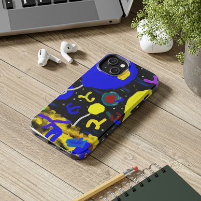 "A Starry Night Rainbow" - Die Alien Tough Phone Cases