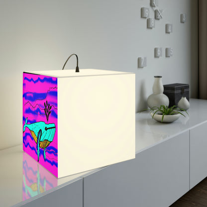 "Glow of the Neon Sea" - The Alien Light Cube Lamp