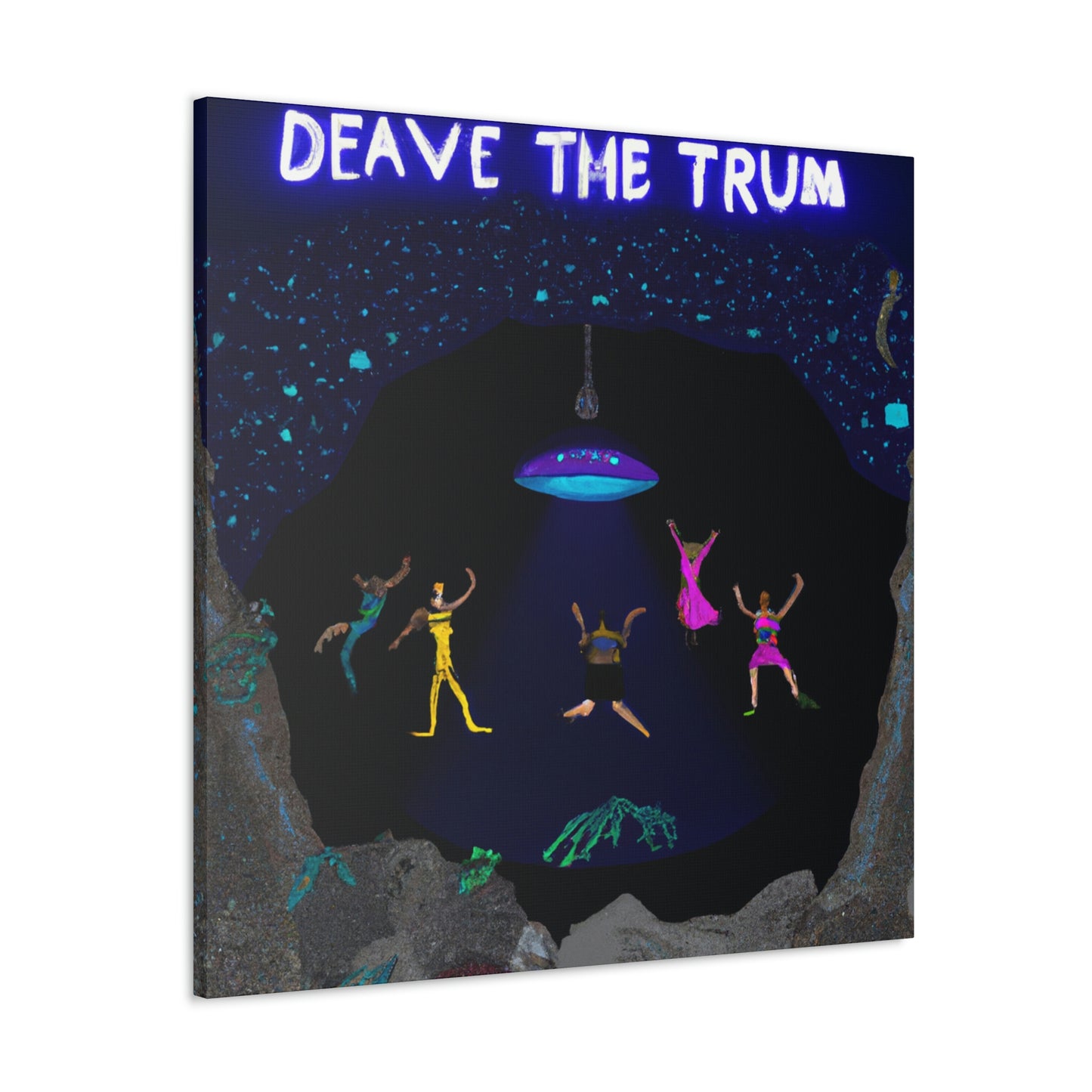 "A Groovy Subsea Shindig" - The Alien Canva