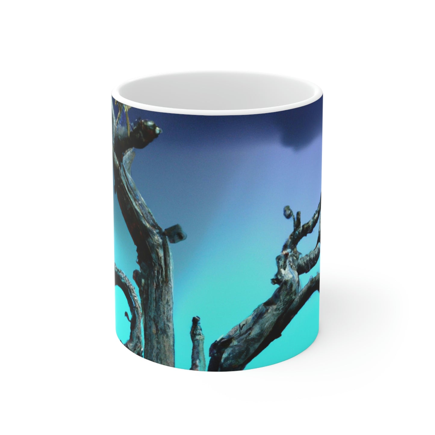 "Alone Against the Storm" - Der Alien-Keramikbecher 11 oz