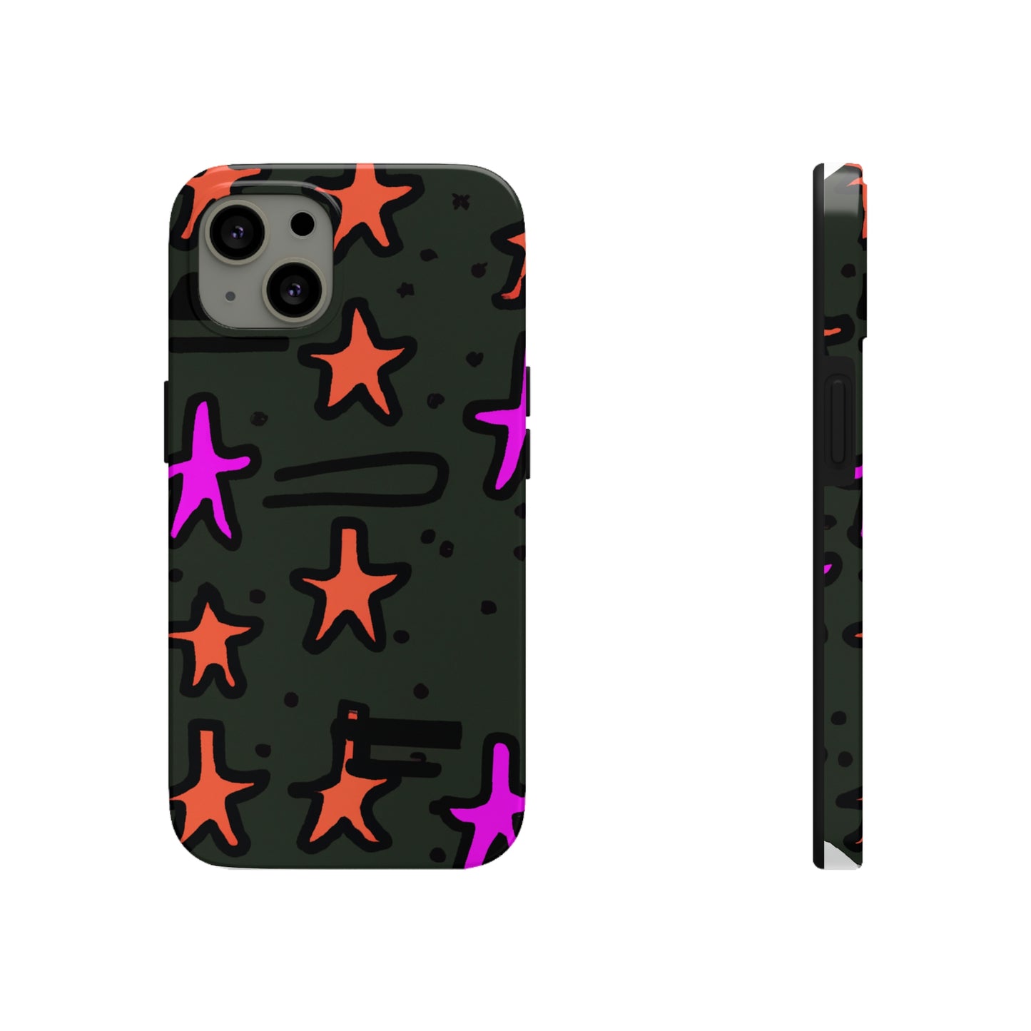 "Abandoned in the Glittering Night Sky" - The Alien Tough Phone Cases