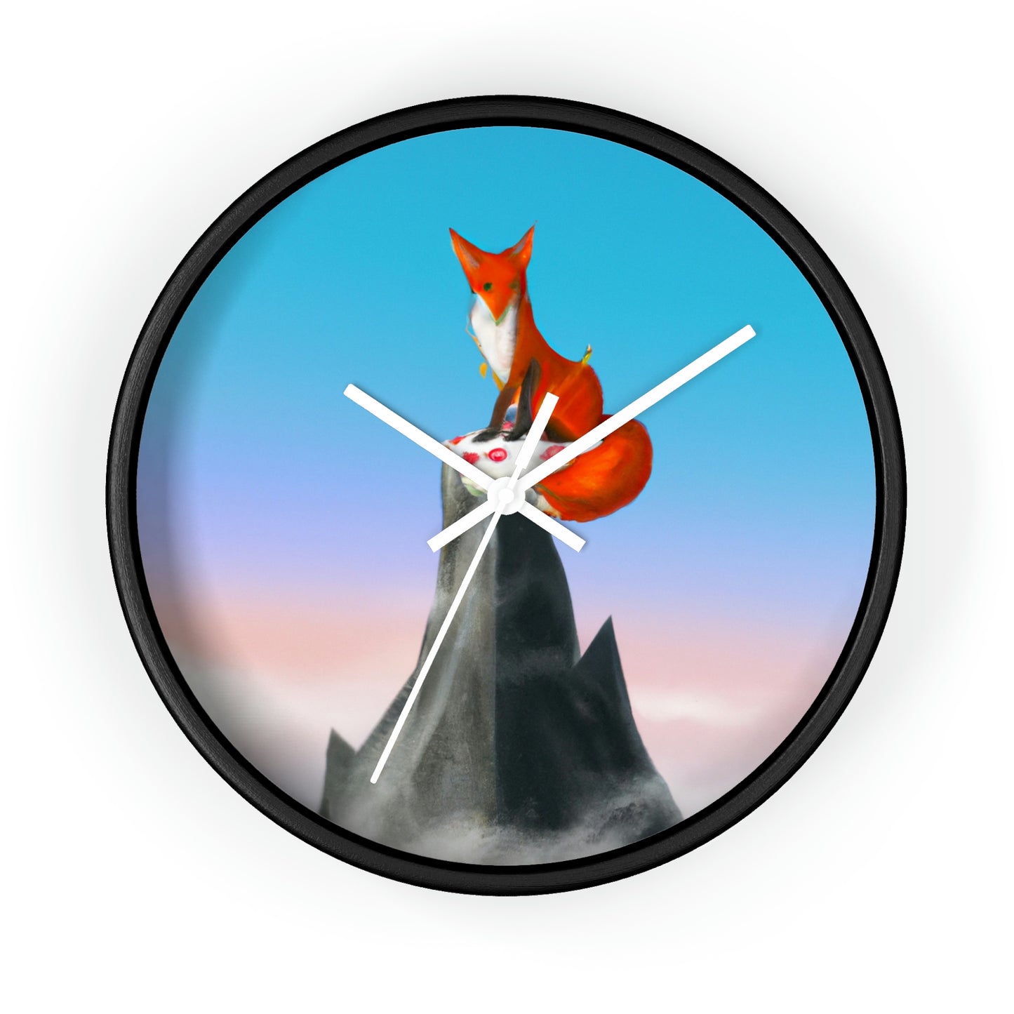 The Fox That Peaketh on the Mountain - The Alien Wall Clock