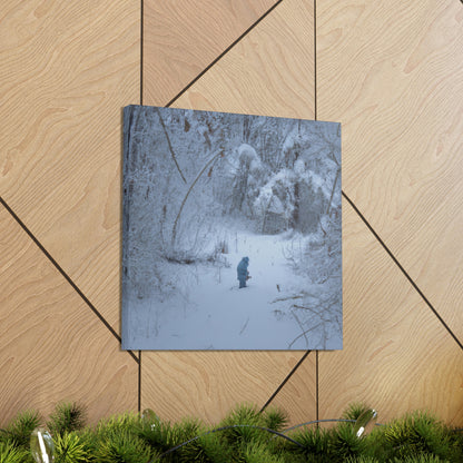 A Child in the Snow. - The Alien Canva