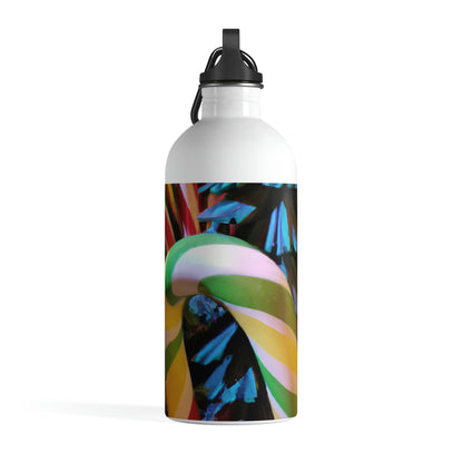 "Candy Cane Wonderland" - Die Alien-Wasserflasche aus Edelstahl