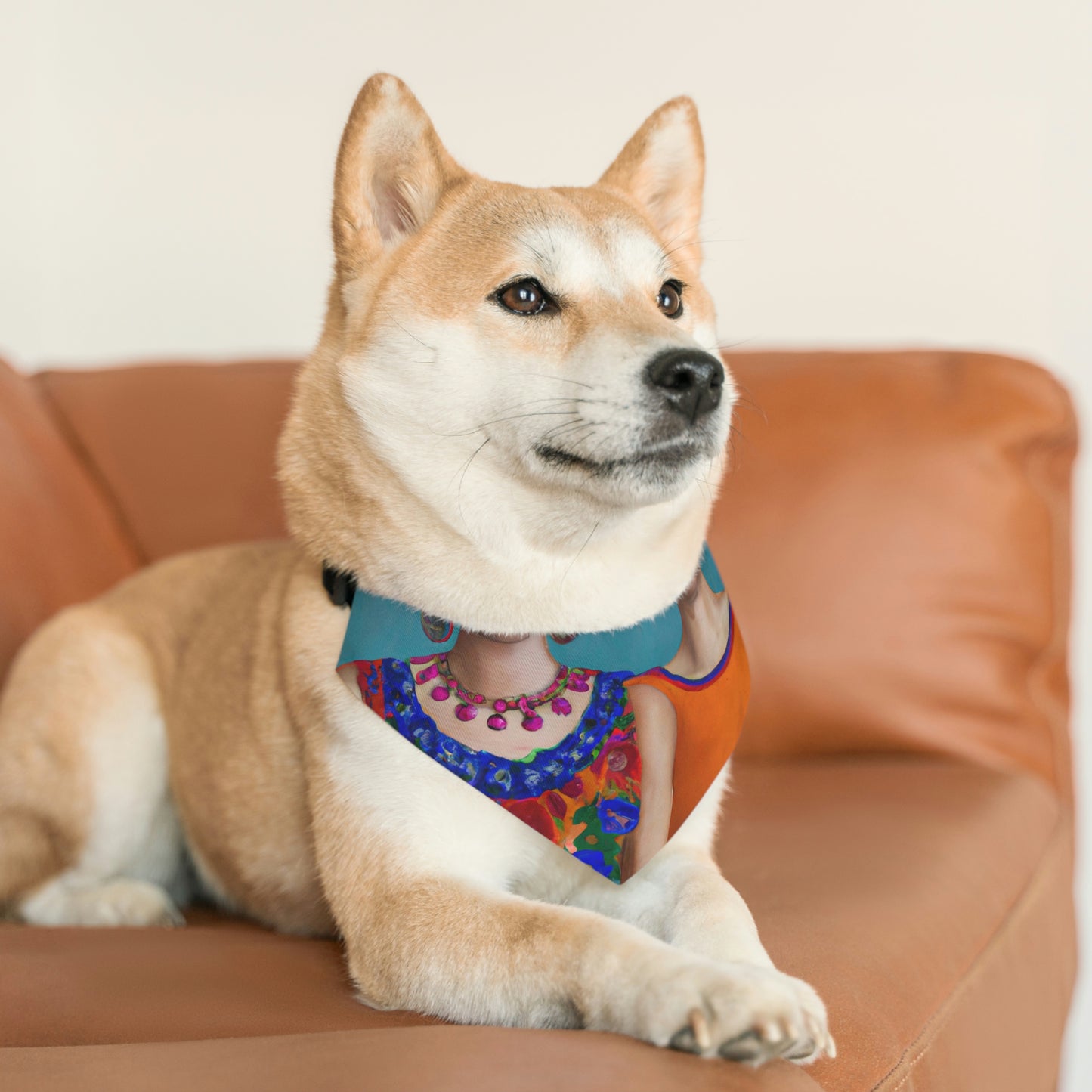 "A Thousand Miles Apart, Yet Still Connected" - The Alien Pet Bandana Collar