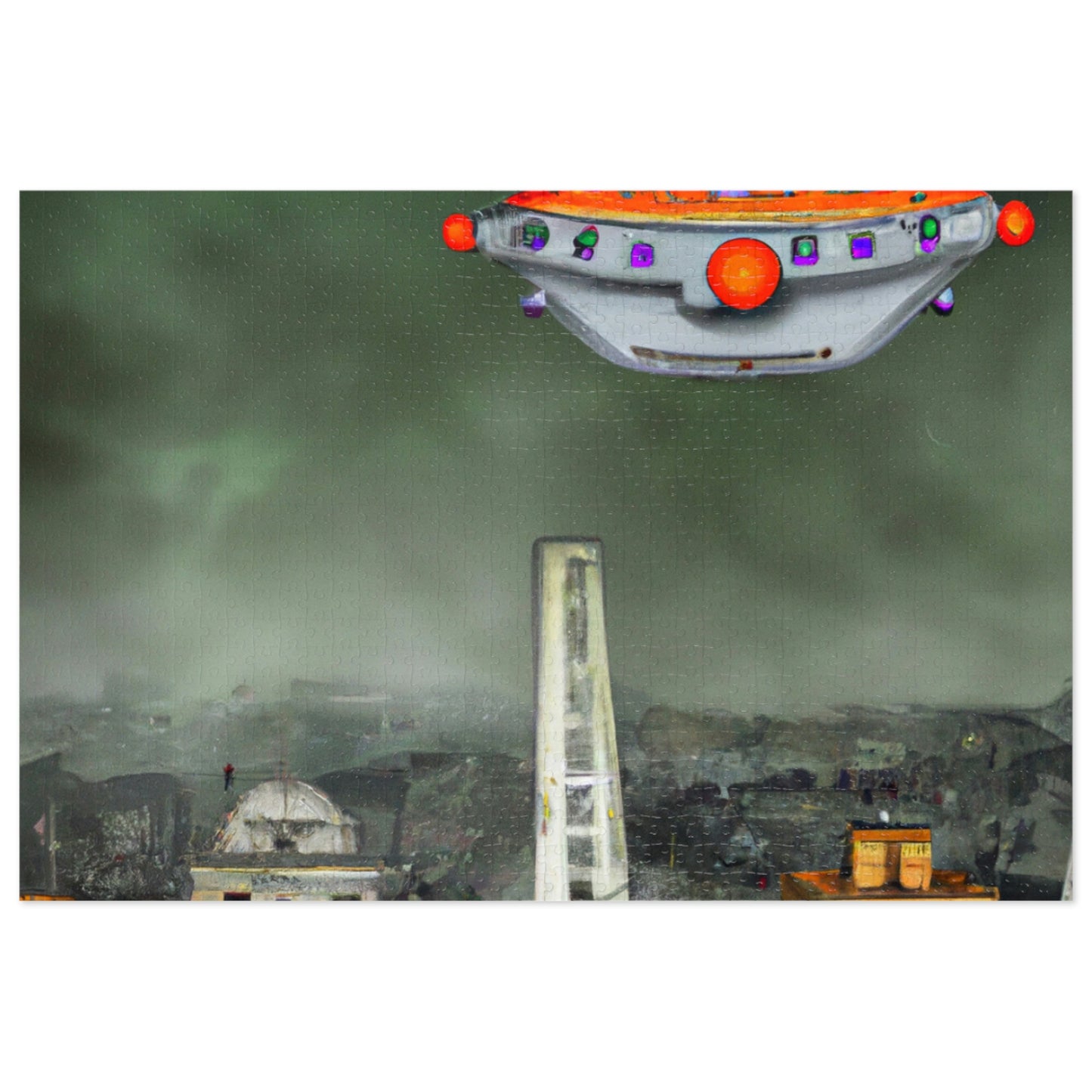 "Conundrum in the Ruins" - The Alien Jigsaw Puzzle