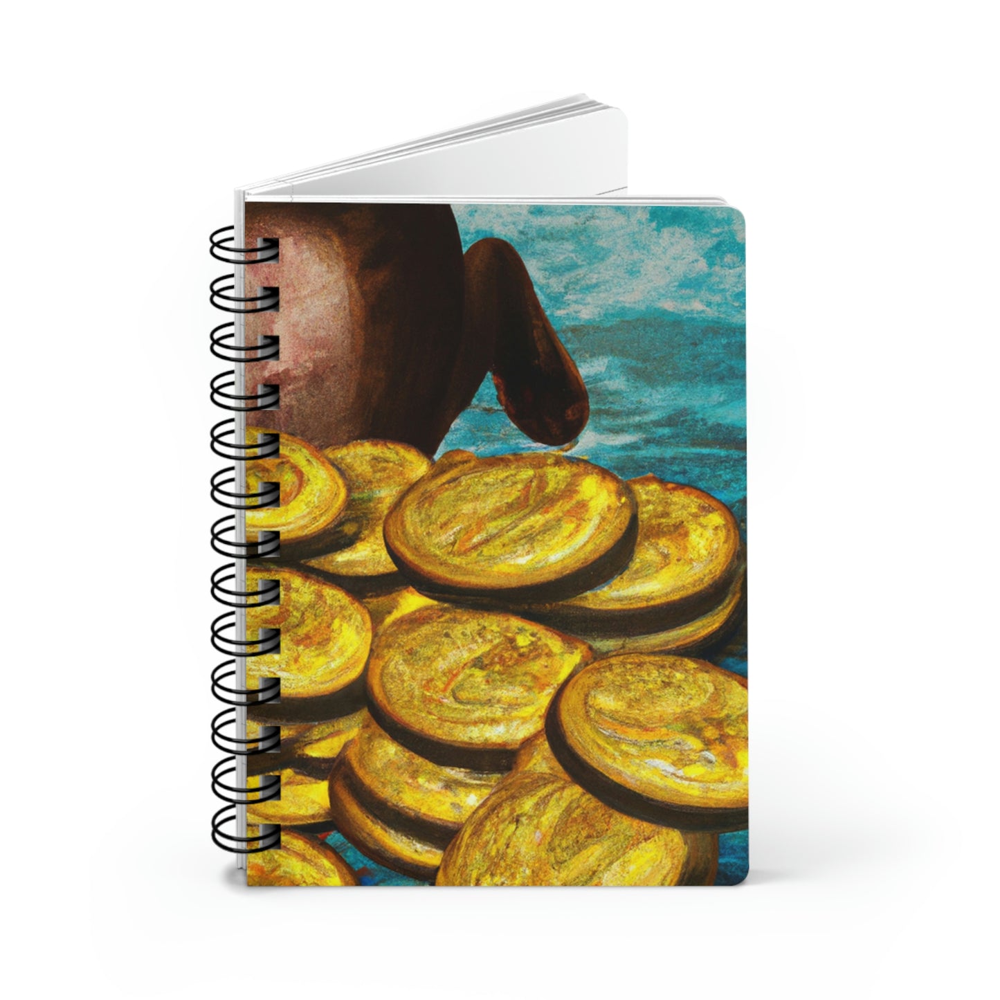 "La fortuna felina en un follaje de finanzas" - The Alien Spiral Bound Journal