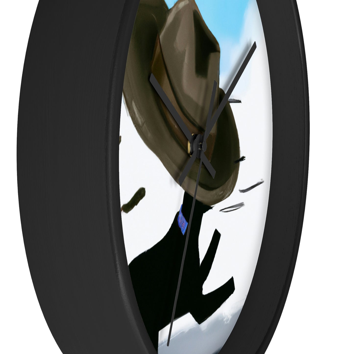 "The Hat Hunter" - The Alien Wall Clock