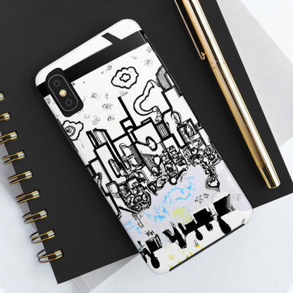 "Ghostly Haze: The Forgotten City". - The Alien Tough Phone Cases