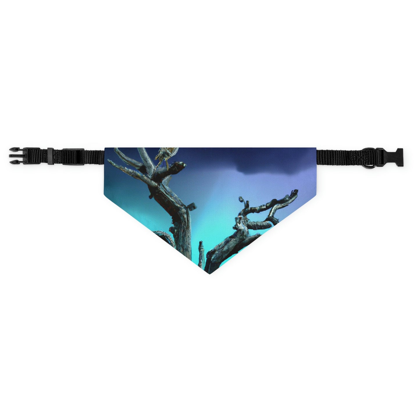 "Alone Against the Storm" - The Alien Pet Bandana Collar