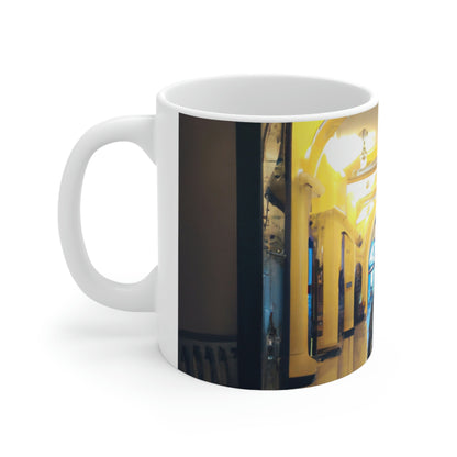 "Escape From the Enchanted Palace" - The Alien Ceramic Mug 11 oz