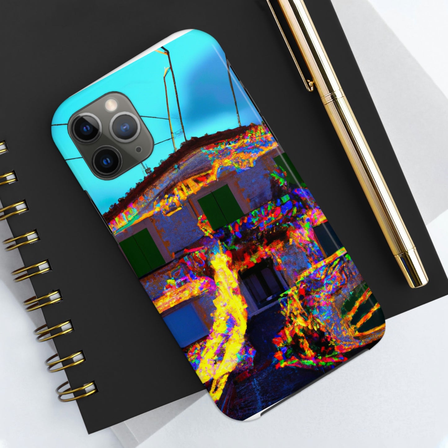 "Iluminación mágica: una sorpresa del solsticio de verano" - The Alien Tough Phone Cases