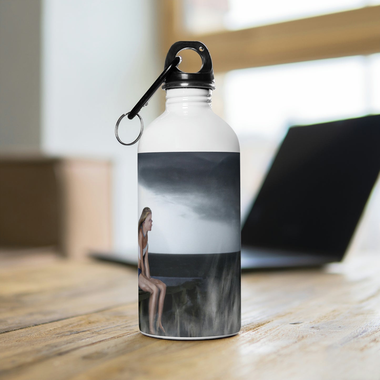 "Perilous Pose" - The Alien Stainless Steel Water Bottle