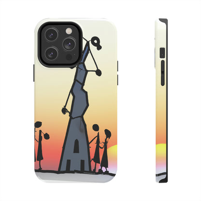 "Forgotten in the Sunset" - The Alien Tough Phone Cases