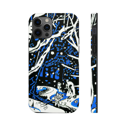 Snowy Forest Night: A Fairytale Odyssey - The Alien Tough Phone Cases